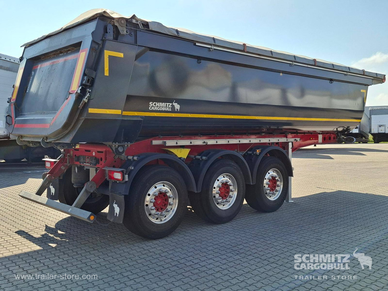 Schmitz Cargobull Kipper Stahlrundmulde 24m³ 