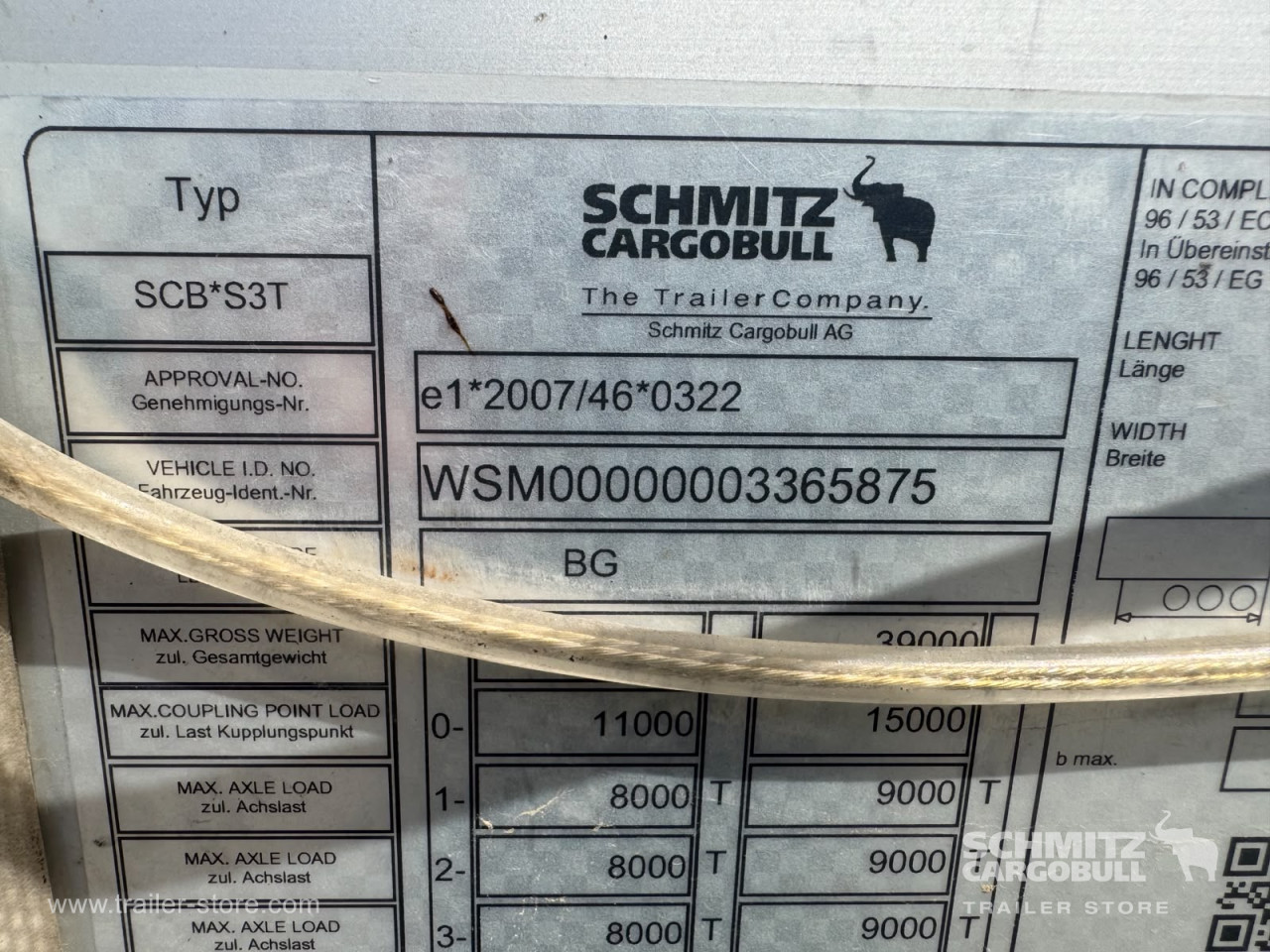 Schmitz Cargobull Curtainsider Standard 
