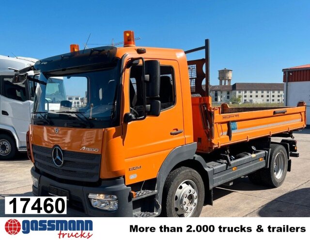 Mercedes Benz Atego 1324 K/4x2, Schalter, 2 x AHK-Öl, 