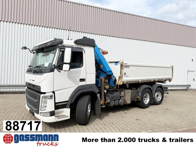 Volvo FM 460 6x2, Lenk-/Liftachse, Alu-Bordwände, 