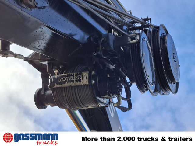 Mercedes Benz Actros 4146 K 8x4/4, Retarder, Kran Hiab XS 477 