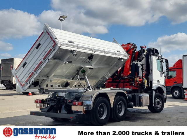 Mercedes Benz Arocs 3348 K 6x4, Kran Fassi F255A.2.24, 