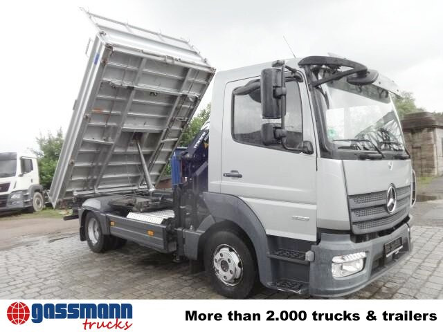 Mercedes Benz Atego 823 K 4x2, Kran Atlas 66.3E A2L, Funk 