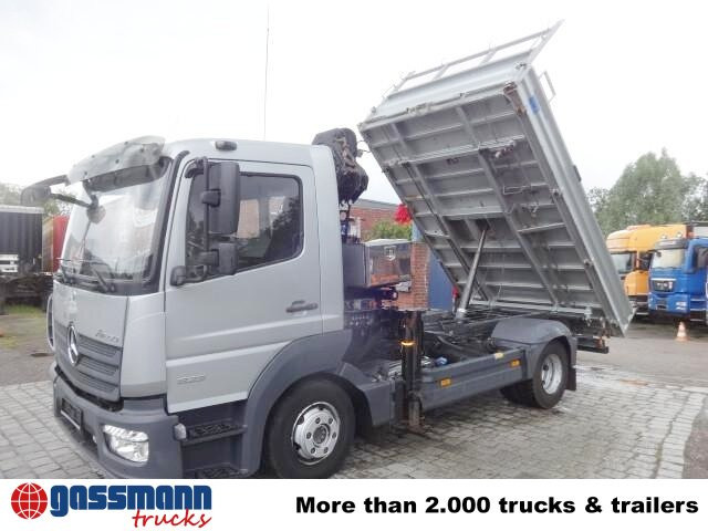 Mercedes Benz Atego 823 K 4x2, Kran Atlas 66.3E A2L, Funk 