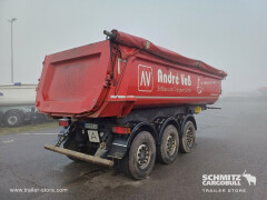 Schmitz Cargobull Tipper Steel half pipe body 24m³ 