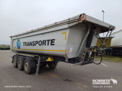 Schmitz Cargobull Tipper Steel half pipe body 24m³ 