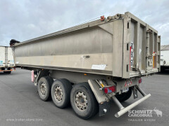 BENALU Semitrailer Tipper Alu-square sided body 24m³ 