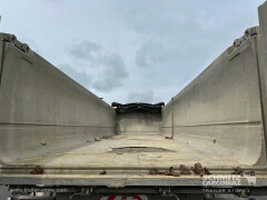 BENALU Semitrailer Tipper Alu-square sided body 24m³ 
