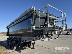 Schmitz Cargobull Tipper Steel half pipe body 24m³ 