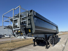 Schmitz Cargobull Tipper Steel half pipe body 24m³ 