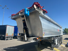 ANDERE Semitrailer Tipper Steel half pipe body 