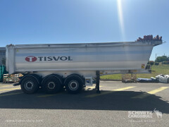 ANDERE Semitrailer Tipper Steel half pipe body 