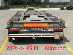 Schmitz Cargobull Oplegger Container chassis Standard 