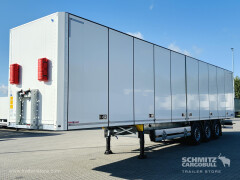 Schmitz Cargobull Trockenfrachtkoffer Faltwand Doppelstock Faltwandtür links 