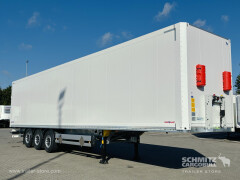 Schmitz Cargobull Trockenfrachtkoffer Faltwand Doppelstock Faltwandtür links 