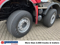 Mercedes Benz Arocs 3263 8x4/4, Retarder, Stahlmulde ca.14m³, 