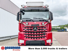 Mercedes Benz Arocs 3263 8x4/4, Retarder, Stahlmulde ca.14m³, 