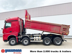 Mercedes Benz Arocs 3263 8x4/4, Retarder, Stahlmulde ca.14m³, 