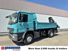 Mercedes Benz Actros 1832 K 4x2 mit Heckkran Hiab XS 099ES-2 