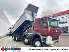 Tatra Phoenix 8x8, Stahlmulde ca. 22m³, hydr. 