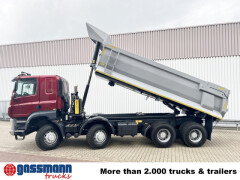 Tatra Phoenix 8x8, Stahlmulde ca. 22m³, hydr. 