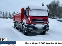 Iveco Trakker AD410T50 8x4, Stahlmulde ca. 16m³, 