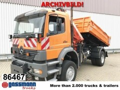 Mercedes Benz Atego 1823 AK 4x4 mit Kran Atlas 85.2, Funk, 