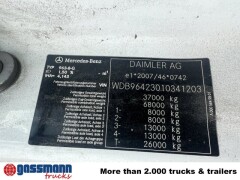 Mercedes Benz Arocs 3253 K 8x4/4, Retarder, Stahlmulde ca. 
