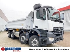 Mercedes Benz Arocs 4142 K 8x4/4, Meiller Bordmatik links 