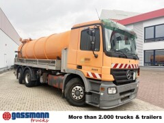 Mercedes Benz Actros 2541 L 6x2, Lenkachse, Küller Saug- und 