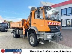 Mercedes Benz Axor 1833 AK 4x4, Winterdienstausstattung, Kran 