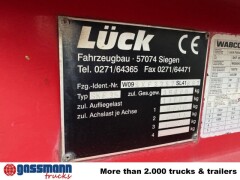 Andere LÜCK SKF 35, Stahlmulde ca. 37m³, Liftachse 