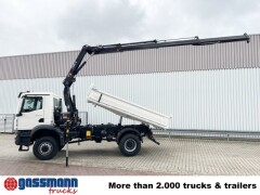 MAN TGM 18.320 4x4 BB CH mit Kran Hiab X-Hiduo 