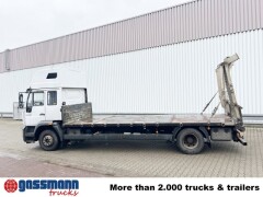 MAN LE 14.280 4x2 L, Maschinentransporter, 2x AHK 