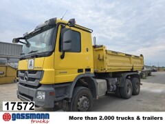 Mercedes Benz Actros 3348 AK 6x6, Bordmatik links 