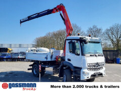 Mercedes Benz Arocs 1835 K 4x2, MultimediaCockpit, Navi, Kran 