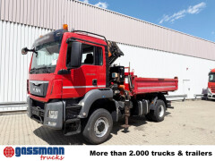 MAN TGS 18.400 4x4 BB, Navi, Kran Atlas 120.2E-A3L, 