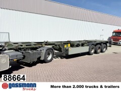 Doll U-74.0 3-Achs Containerchassis, 2x20/20/30/40ft, 