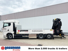 MAN TGX 26.510 6x2-4 LL, Kran Hiab X-HiPro 548 E-8, 