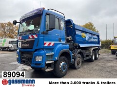 MAN TGS 41.460 8x8 BB, Meiller Stahlmulde ca. 20m³ 