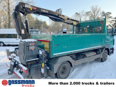 Mercedes Benz Atego 818 L 4x2, Kran Hiab X-Duo 078 BS-2, 2x 