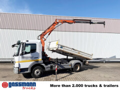Mercedes Benz Atego 818 K 4x2 mit Kran Atlas AK 65.2-A2L 