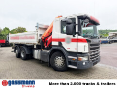 Scania P 320 6x2/4, Lenk-/Liftachse, Kran Palfinger PK 