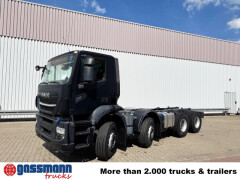 Iveco X-Way AD360X40Z/P 8x4, Meiller Stahlmulde 