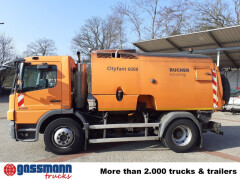 Mercedes Benz Atego 1518 LK 4x2, Kehrmaschine Bucher CityFant 