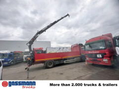 Mercedes Benz Antos 1830 4x2, Kran HIAB 122 B-3 HIDUO, Funk 