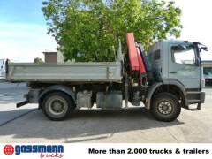 Mercedes Benz Axor 1833 4x2, Kran Palfinger PK 18002-EH, Funk 