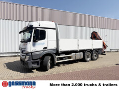 Mercedes Benz Actros 2746 L 6x2, Kran Atlas 240.2E-A4, Funk, 