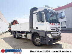Mercedes Benz Actros 2746 L 6x2, Kran Atlas 240.2E-A4, Funk, 