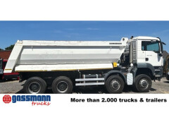 MAN TGS 41.400 8X8 BB, Stahlmulde ca. 19m³ 
